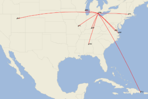 Read more about the article Spirit Airlines adds 12 new Detroit routes; all compete with Delta